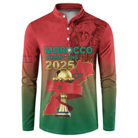 Custom Morocco Football Button Sweatshirt 2026 Victory Is Ours