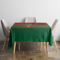 Morocco Football Tablecloth 2025 Victory Is Ours