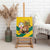 Togo Independence Day Canvas Wall Art Lion With Coat Of Arms Kente Pattern