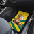 Togo Independence Day Car Mats Lion With Coat Of Arms Kente Pattern