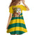 Togo Independence Day Family Matching Off Shoulder Maxi Dress and Hawaiian Shirt Lion With Coat Of Arms Kente Pattern