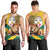 Togo Independence Day Men Tank Top Lion With Coat Of Arms Kente Pattern