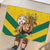 Togo Independence Day Rubber Doormat Lion With Coat Of Arms Kente Pattern