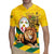 Togo Independence Day Rugby Jersey Lion With Coat Of Arms Kente Pattern