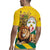 Togo Independence Day Rugby Jersey Lion With Coat Of Arms Kente Pattern