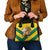 Togo Independence Day Shoulder Handbag Lion With Coat Of Arms Kente Pattern