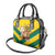 Togo Independence Day Shoulder Handbag Lion With Coat Of Arms Kente Pattern