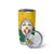 Togo Independence Day Tumbler Cup Lion With Coat Of Arms Kente Pattern