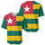 Togo Country Flag Baseball Jersey Togolese Independence