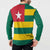 Togo Country Flag Button Sweatshirt Togolese Independence