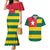 Togo Country Flag Couples Matching Mermaid Dress and Hawaiian Shirt Togolese Independence