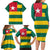 Togo Country Flag Family Matching Long Sleeve Bodycon Dress and Hawaiian Shirt Togolese Independence