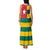 Togo Country Flag Family Matching Tank Maxi Dress and Hawaiian Shirt Togolese Independence