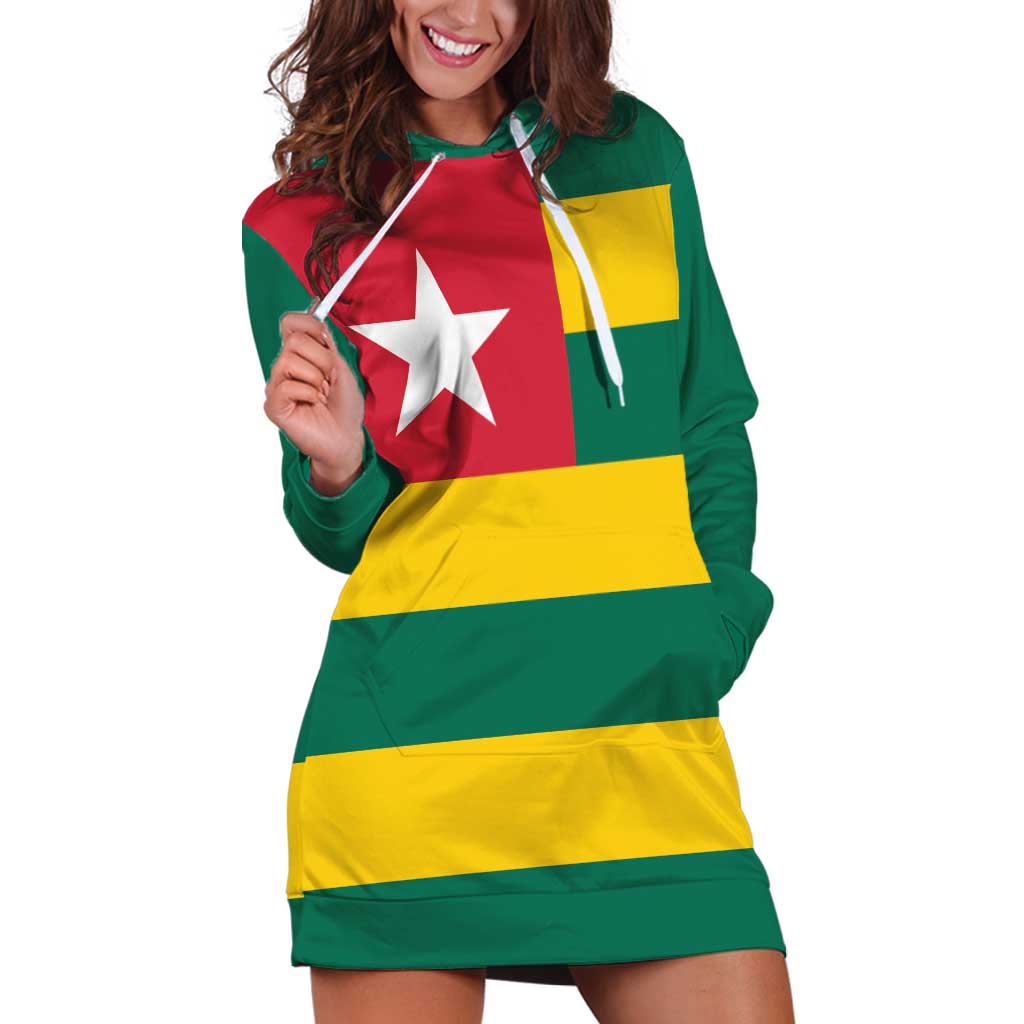 Togo Country Flag Hoodie Dress Togolese Independence