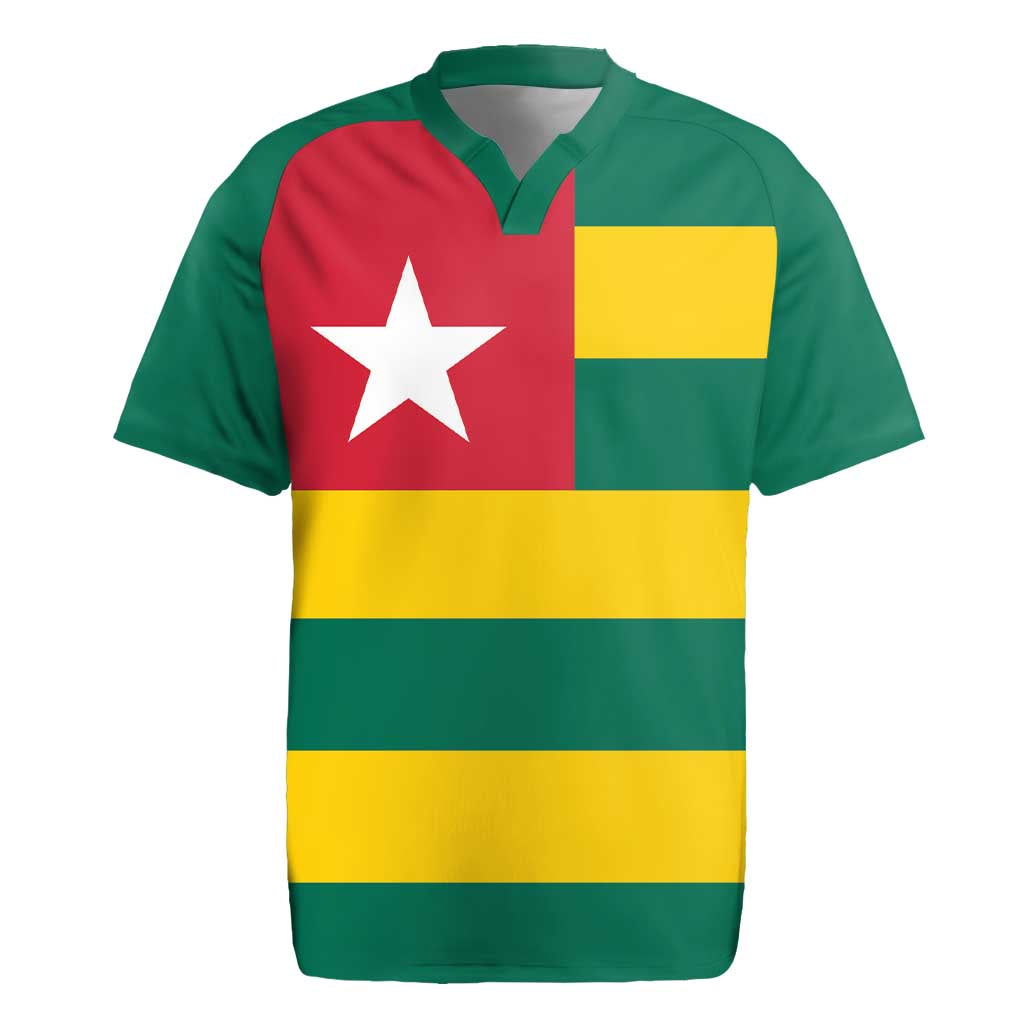 Togo Country Flag Rugby Jersey Togolese Independence