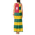 Togo Country Flag Tank Maxi Dress Togolese Independence