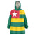 Togo Country Flag Wearable Blanket Hoodie Togolese Independence