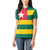 Togo Country Flag Women Polo Shirt Togolese Independence