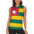 Togo Country Flag Women Sleeveless Polo Shirt Togolese Independence