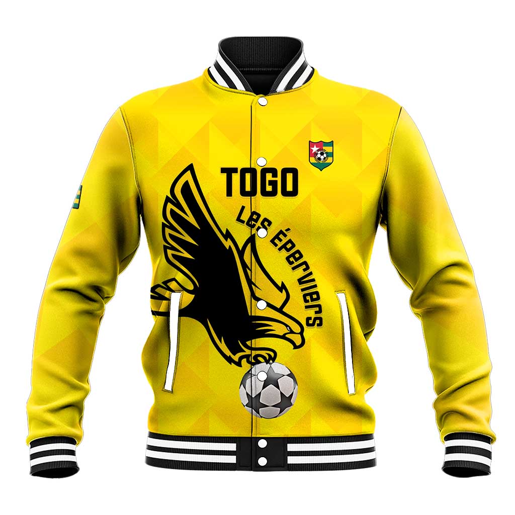 Custom Togo Football Baseball Jacket Come On Les Eperviers