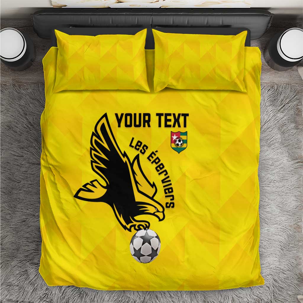 Custom Togo Football Bedding Set Come On Les Eperviers