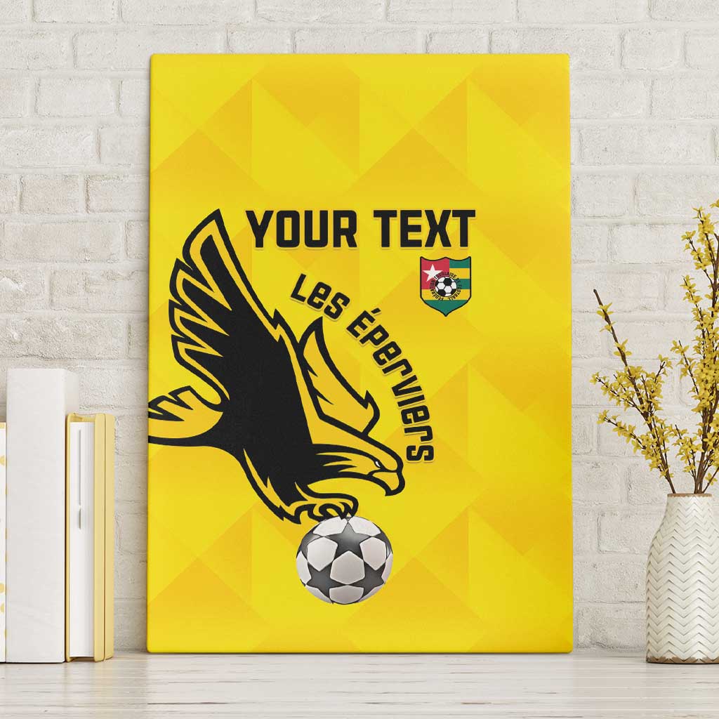 Custom Togo Football Canvas Wall Art Come On Les Eperviers