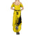 Custom Togo Football Family Matching Summer Maxi Dress and Hawaiian Shirt Come On Les Eperviers