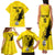 Custom Togo Football Family Matching Tank Maxi Dress and Hawaiian Shirt Come On Les Eperviers