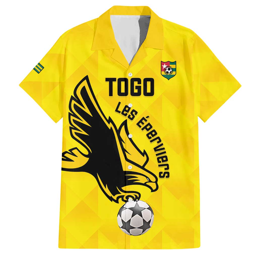 Custom Togo Football Hawaiian Shirt Come On Les Eperviers