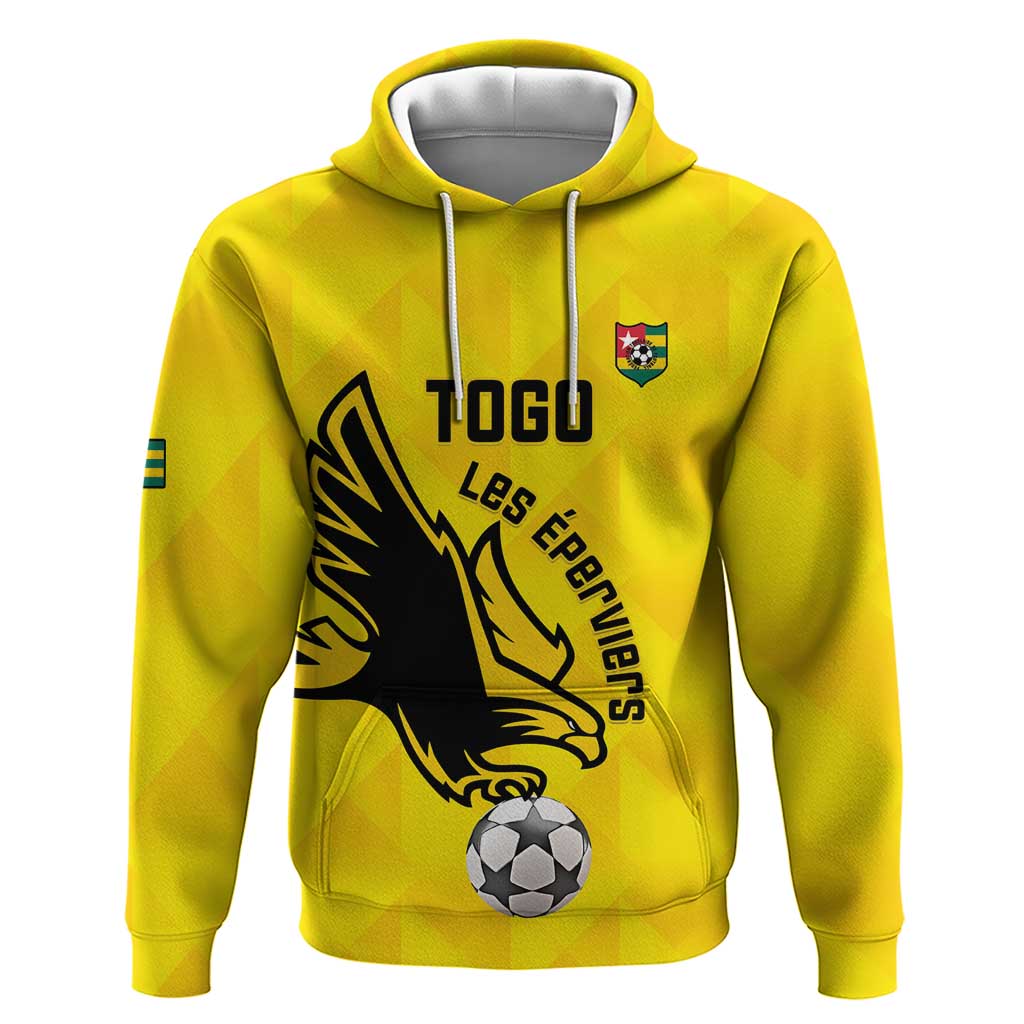 Custom Togo Football Hoodie Come On Les Eperviers