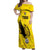 Custom Togo Football Off Shoulder Maxi Dress Come On Les Eperviers