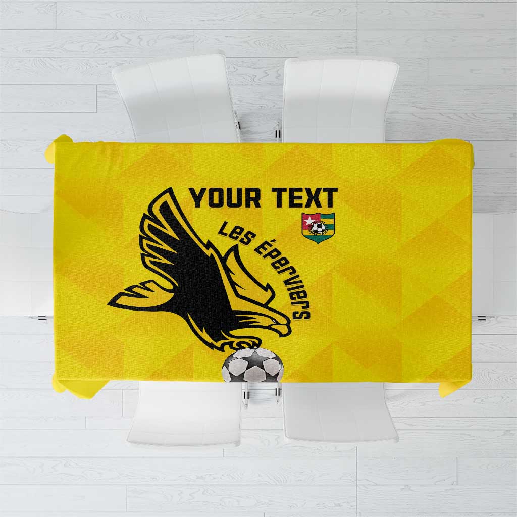 Custom Togo Football Tablecloth Come On Les Eperviers