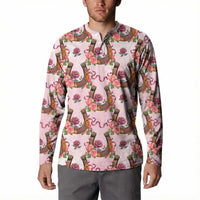Kentucky Lucky Horseshoe Floral Button Sweatshirt Vintage Western Pattern