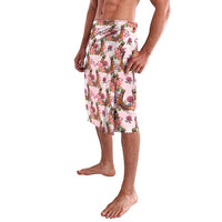 Kentucky Lucky Horseshoe Floral Lavalava Vintage Western Pattern