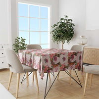 Kentucky Lucky Horseshoe Floral Tablecloth Vintage Western Pattern