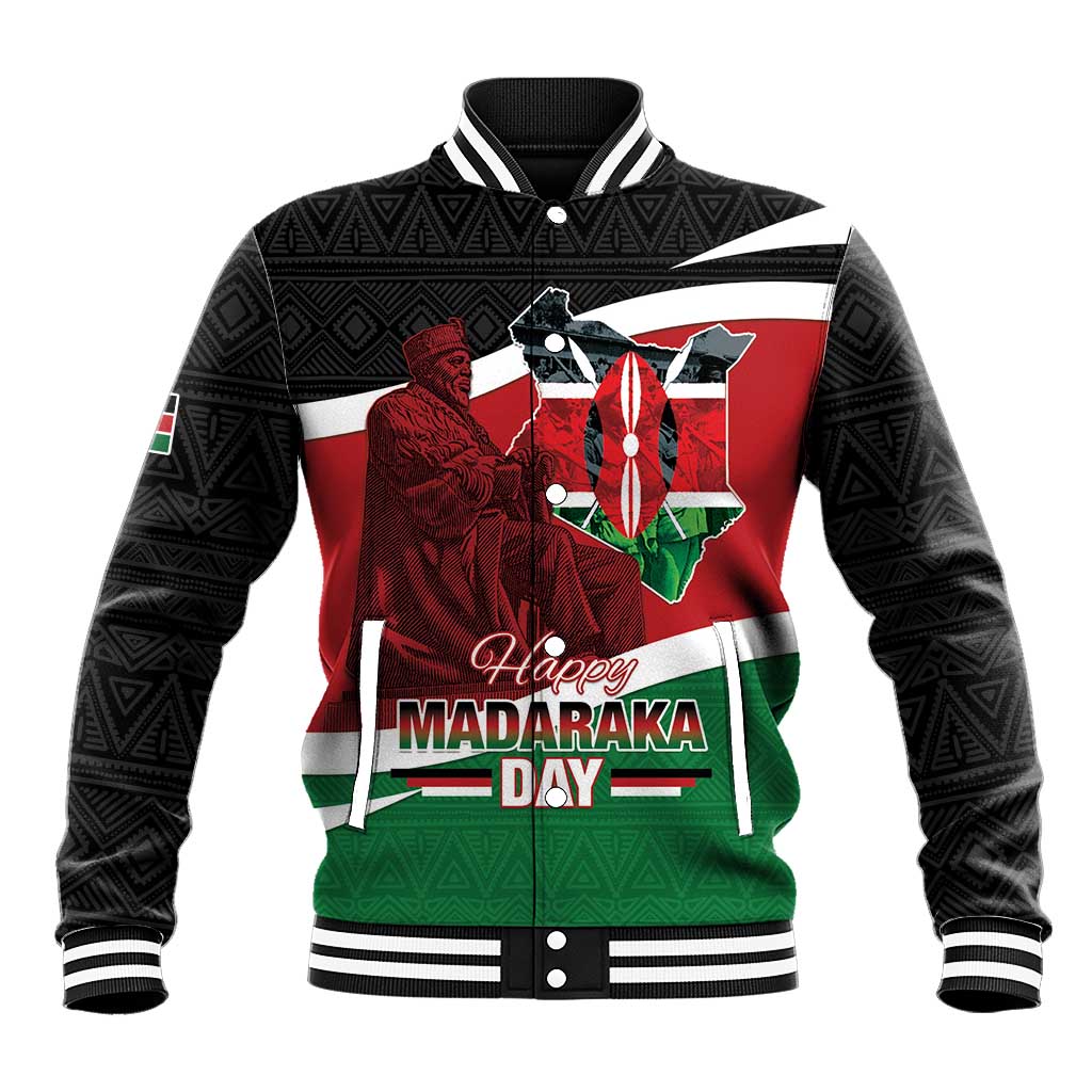 Happy Madaraka Day 2025 Baseball Jacket Kenya Harambee