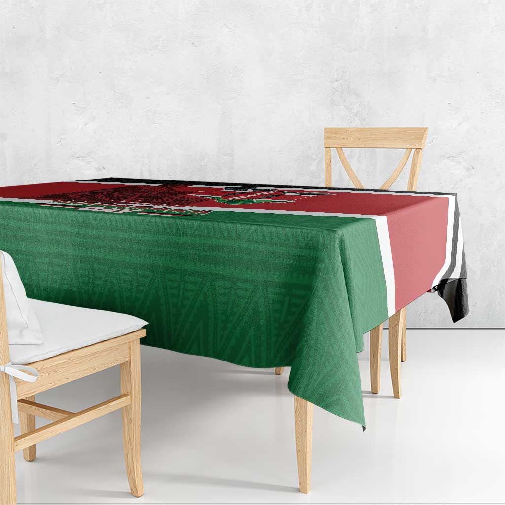 Happy Madaraka Day 2025 Tablecloth Kenya Harambee