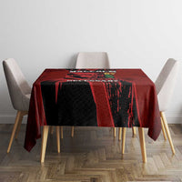 Happy Malcolm X Day Tablecloth By Any Means Necessary