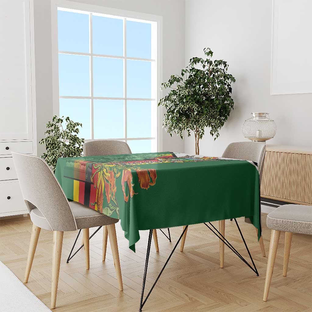 Zimbabwe Heroes' Day Tablecloth Liberation War Memorial Monument - Wonder Print Shop