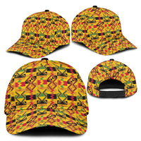 African Kente Pattern Classic Cap Emaa Da - Wonder Print Shop