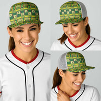 African Kente Pattern Baseball Net Cap Sika Fre Mogya - Wonder Print Shop