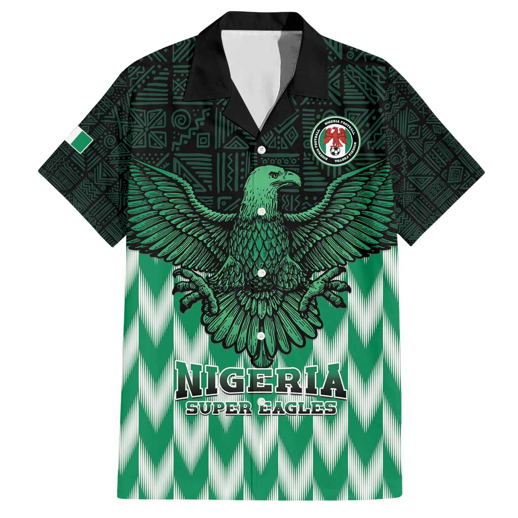 Custom Nigeria Football Hawaiian Shirt Go Super Eagles Sporty Style - Wonder Print Shop