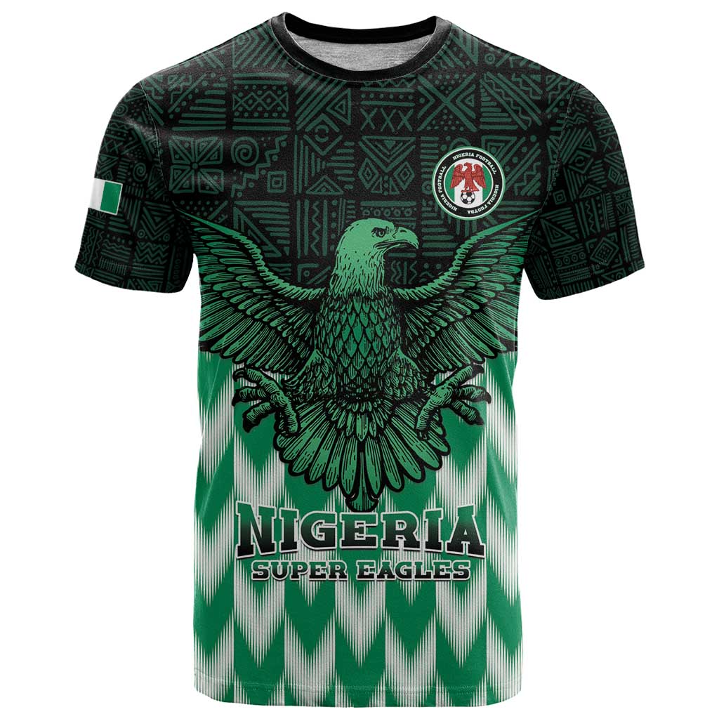 Custom Nigeria Football T Shirt Go Super Eagles Sporty Style - Wonder Print Shop