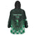 Custom Nigeria Football Wearable Blanket Hoodie Go Super Eagles Sporty Style