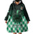 Custom Nigeria Football Wearable Blanket Hoodie Go Super Eagles Sporty Style