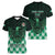 Custom Nigeria Football Women V-Neck T-Shirt Go Super Eagles Sporty Style - Wonder Print Shop