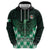 Custom Nigeria Football Zip Hoodie Go Super Eagles Sporty Style - Wonder Print Shop