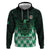 Custom Nigeria Football Zip Hoodie Go Super Eagles Sporty Style - Wonder Print Shop