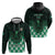 Custom Nigeria Football Zip Hoodie Go Super Eagles Sporty Style - Wonder Print Shop