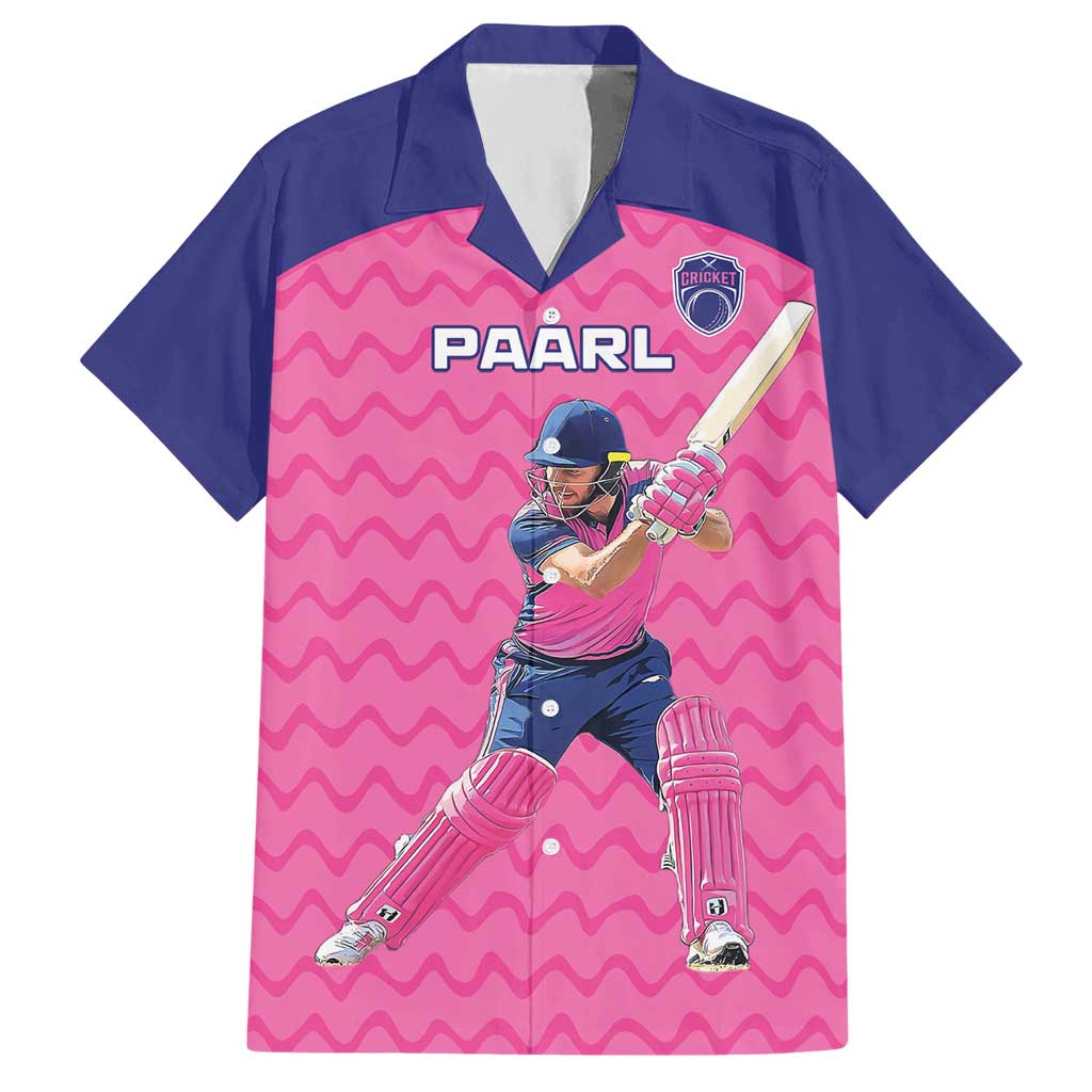 Custom South Africa Paarl Cricket Hawaiian Shirt We Are Champions - Wonder Print Shop